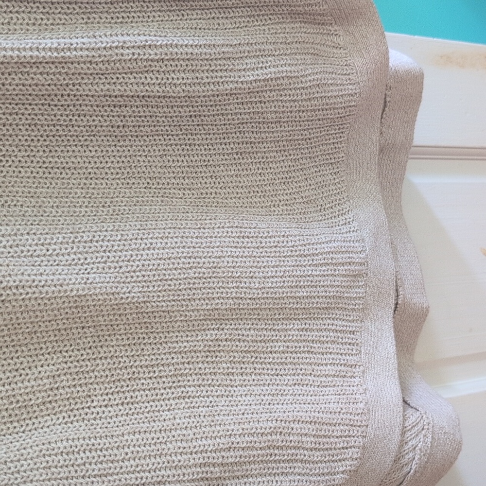Beige Button-Side Sweater - Picture 8 of 15